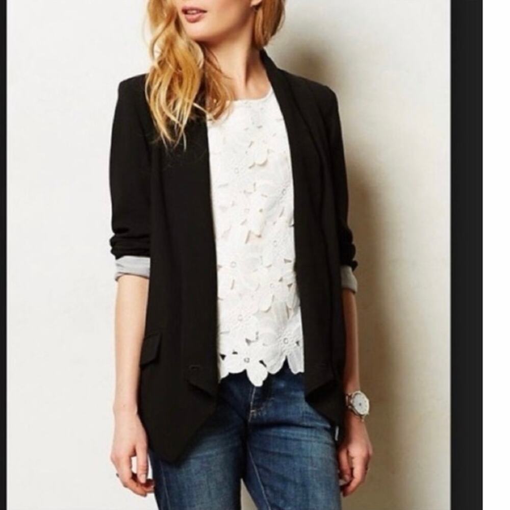 Anthropologie Cartonnier Open Blazer